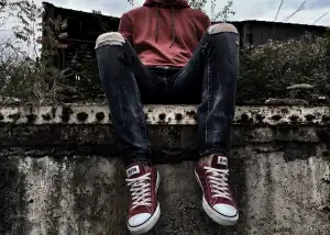 Černé Converse